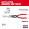 Milwaukee 3PC Long Reach Hose Grip Pliers Set